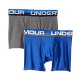 Under Armour Kids 2-Pack Solid Performance Boxer (Big Kids)