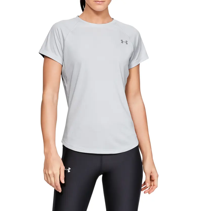 Under Armour Speed Stride T-Shirt_HALO GRAY / REFLECTIVE
