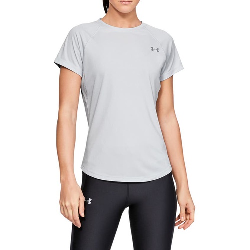 언더아머 Under Armour Speed Stride T-Shirt_HALO GRAY / REFLECTIVE