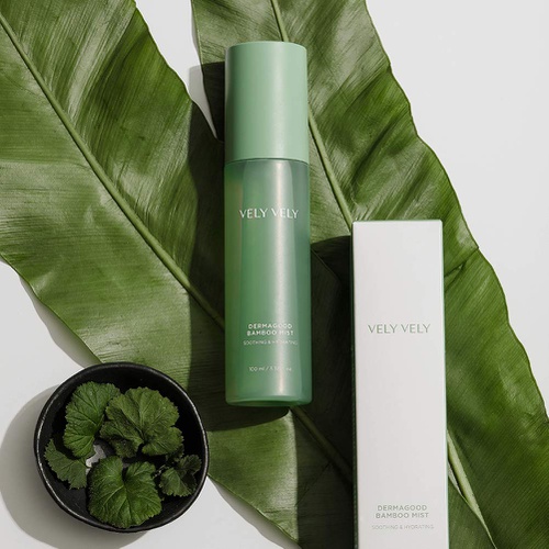  VELY VELY Dermagood Bamboo Mist - Gentle and Rich Moisturizing Spray, Calming Gentle Formula Moisture Barrier Dermatologist Tested Hypoallergenic PH-Balanced Suitable for All Skin