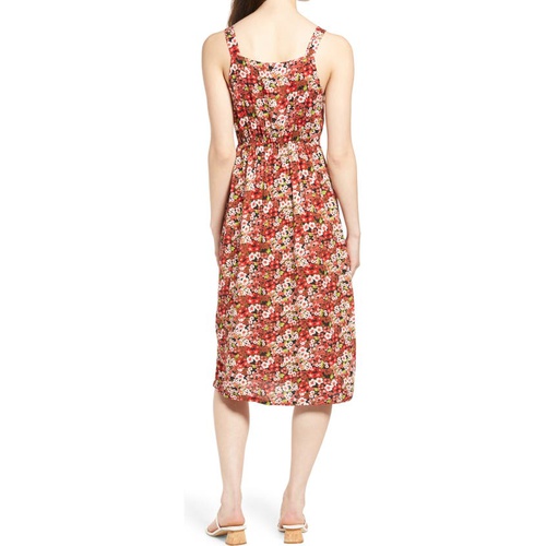  VERO MODA Sleeveless Floral Print Dress_MERETE BLACK FLORAL