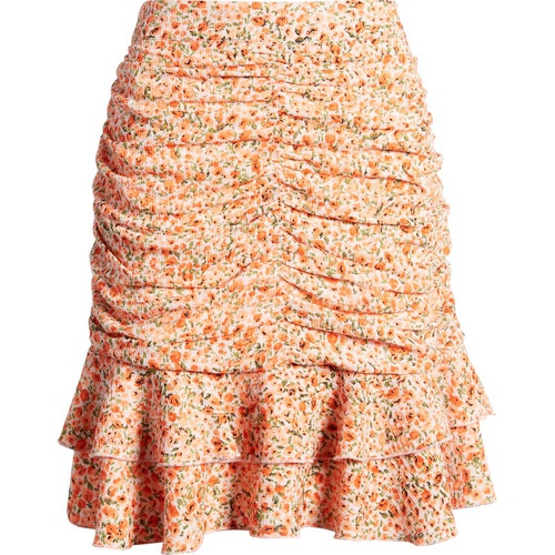  VERO MODA Ballet Slipper Floral Ruched Skirt_BALLET SLIPPER