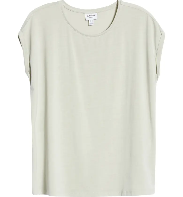  VERO MODA Ava Dolman Sleeve Top_MINERAL GRAY