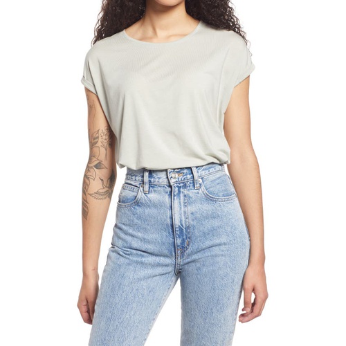  VERO MODA Ava Dolman Sleeve Top_MINERAL GRAY