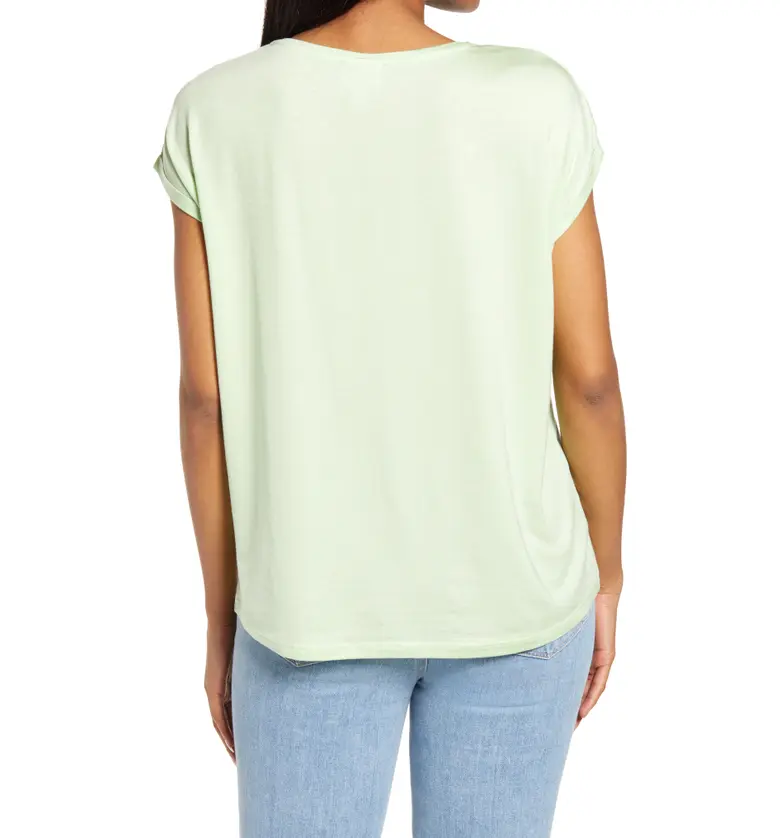  VERO MODA Ava Dolman Sleeve Top_PASTEL GREEN