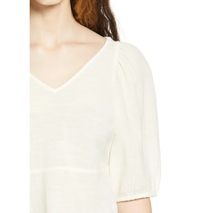  VERO MODA Gabi Tie Back Crop Blouse_BIRCH