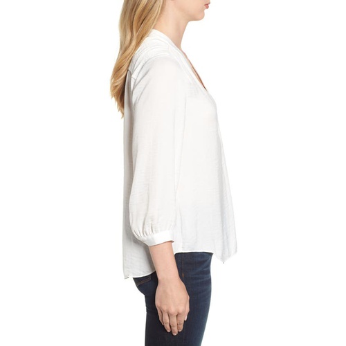  Vince Camuto Rumple Fabric Blouse_NEW IVORY