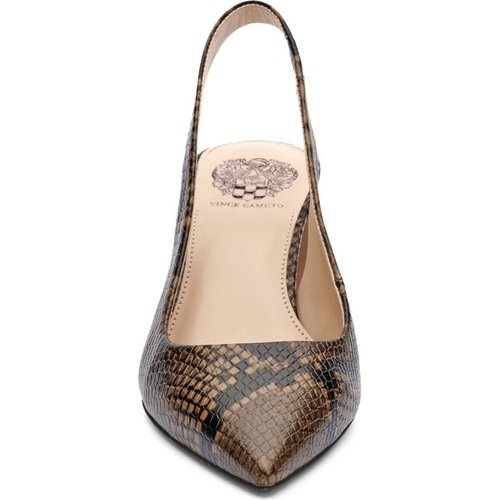  Vince Camuto Hamden Slingback Pointed Toe Pump_MILITARY GREEN PYTHON