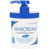 Vanicream Moisturizing Cream with Pump, White, Fragrance Free, 16 Oz