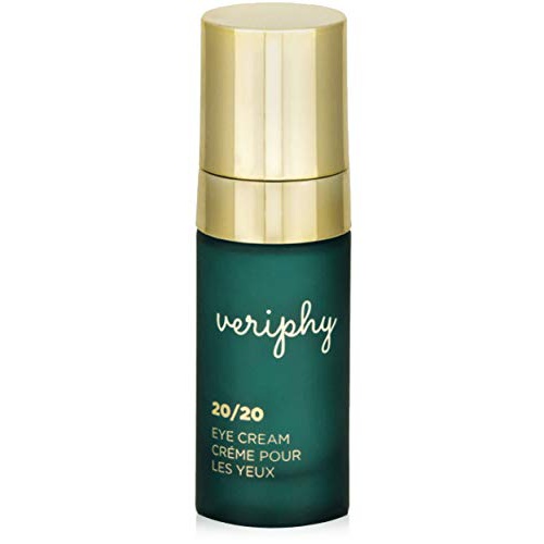  Depuffing Under Eye Cream for Women and Men, 20/20 by Veriphy Skincare, with Anti-Aging All-Natural PhytoSpherix, Peptides and Botanicals to Reduce Puffiness, Dark Circles, Wrinkle