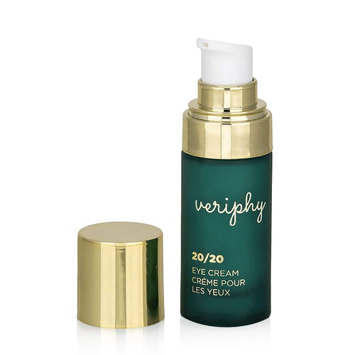  Depuffing Under Eye Cream for Women and Men, 20/20 by Veriphy Skincare, with Anti-Aging All-Natural PhytoSpherix, Peptides and Botanicals to Reduce Puffiness, Dark Circles, Wrinkle