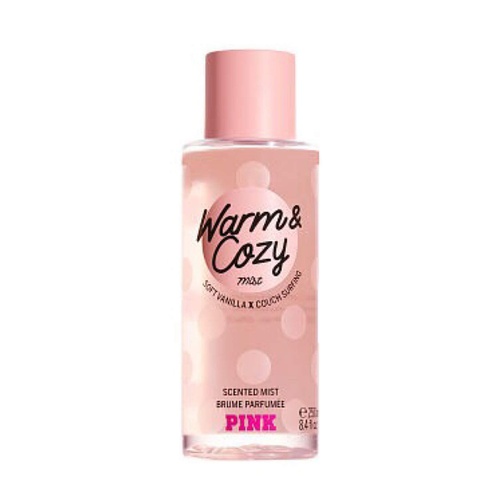 빅토리아시크릿 Victorias Secret Pink Warm & Cozy Body Mist For Women 8.4 Ounce