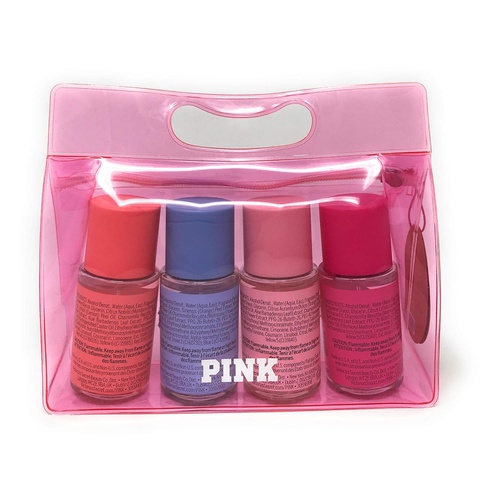 빅토리아시크릿 Victorias Secret PINK Mini Body Mist Gift Set - Fresh and Clean, Warm and Cozy, Cool and Bright, Coco and Glow