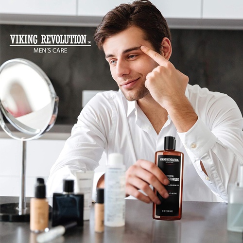  Viking Revolution Mens Face Cream - Natural Face Moisturizer Cream for Men Skincare for Anti Wrinkle & Anti Aging Facial Cream for Men, Mens Face Care