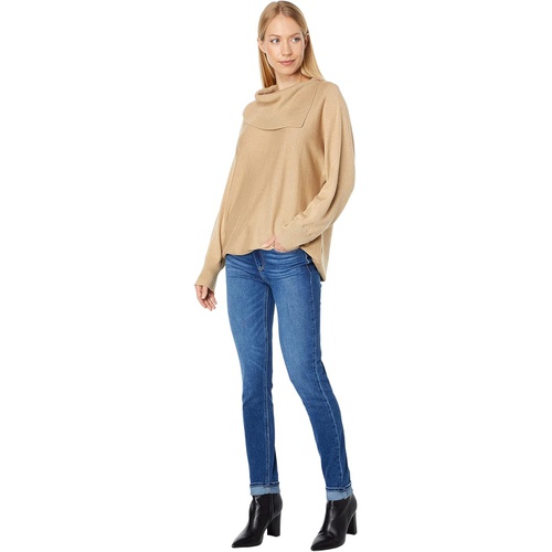  Vince Camuto Dolman Fold-Over Neck Sweater