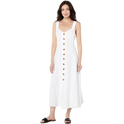  Vince Camuto Sleeveless Button Front Dress