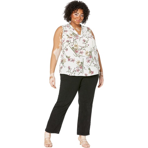  Vince Camuto Plus Size Sleeveless V-Neck Floral Soiree
