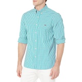 Vineyard Vines Mens Classic Fit Gingham Shirt in Stretch Cotton
