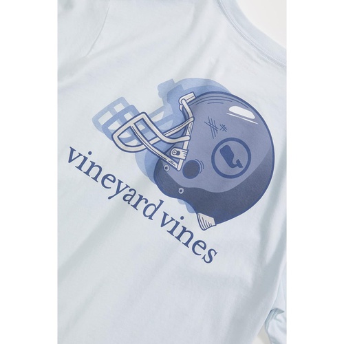  Vineyard Vines Kids Short Sleeve Football Helmet Pocket T-Shirt (Toddleru002FLittle Kidsu002FBig Kids)