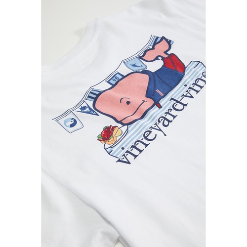  Vineyard Vines Kids Short Sleeve Lobster Roll Whale Pocket T-Shirt (Toddleru002FLittle Kidsu002FBig Kids)