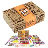 VINTAGE CANDY CO. 40TH BIRTHDAY RETRO CANDY GIFT BOX - 1981 Decade Childhood Nostalgic Candies - Fun Funny Gag Gift Basket - Milestone FORTIETH Birthday - PERFECT For Man Or Woman