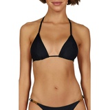 ViX Swimwear Ella Beaded Triangle Bikini Top_Black