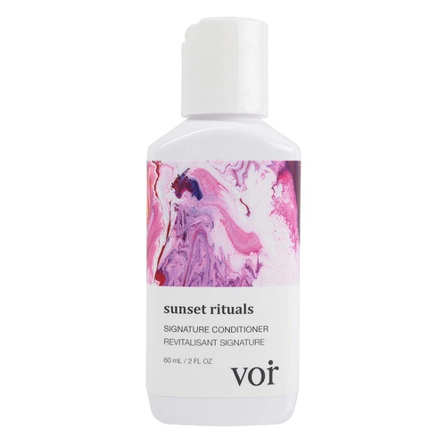  Voir Haircare, Sunset Rituals Signature Conditioner Travel Size, 60 mL