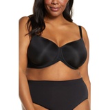 Wacoal Ultimate Side Smoother Underwire T-Shirt Bra_BLACK