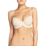 Wacoal Embrace Lace Underwire Molded Cup Bra_NATURALLY NUDE/IVORY