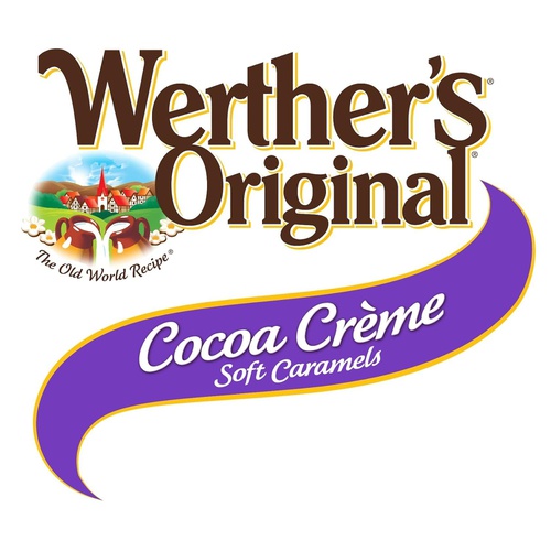  Werthers Original New Cocoa Creme Soft Caramels 2.22 Oz (Pack of 4)
