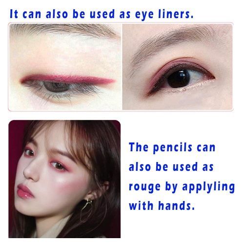  Lip Liner Pencil Set - Retractable 6 Colors Lipliner Makeup Pencils, Matte Longwear non Feathering Lips Liners by “wonder X”