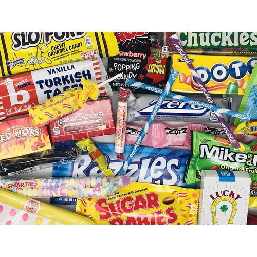  Woodstock Candy Feel Better Soon Care Package Gift for Kids, Men, Women, Patients - Get Well Soon Gift Box of Retro Nostalgic Candy