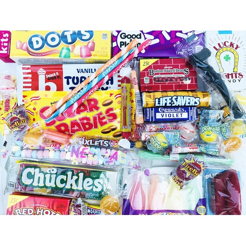  Woodstock Candy ~ 1959 62nd Birthday Gift Ideas Retro Candy Assortment from Childhood for 62 Year Old Man or Woman Born 1959 Jr