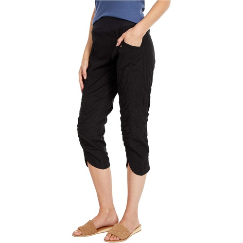  XCVI Wearables Iris Crop Pants in Stretch Poplin