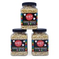 YOLO! Snacks - Gourmet White Virtually Hulless Popcorn Kernals - Small Kernals - Non-GMO - 14oz (3 Pack)