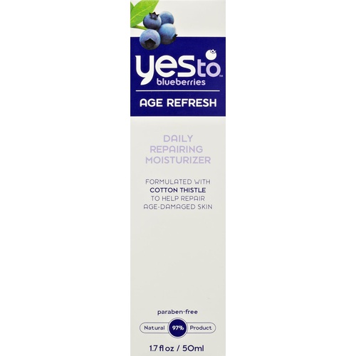  Yes To Blueberries Age Refresh Daily Repairing Moisturizer, 1.7 Fluid Ounce