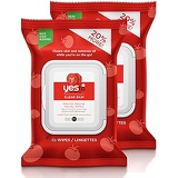 Yes To Clear Skin Blemish Clearing Facial Wipes for Oily or Acne Prone Skin, Scent, 30 Wipes (Pack of 2)