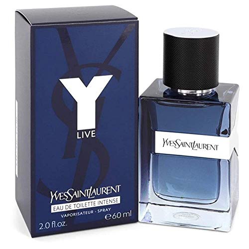  Y Live Intense By Yves Saint Laurent | 2.0 Oz Eau De Toilette Intense Spray | Fragrance For Men