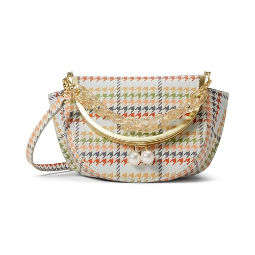  ZAC Zac Posen Lacy Frame Saddle - Rainbow Houndstooth