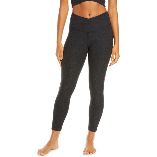  Zella Restore High Waist Soft Cross Band 7u002F8 Leggings_BLACK