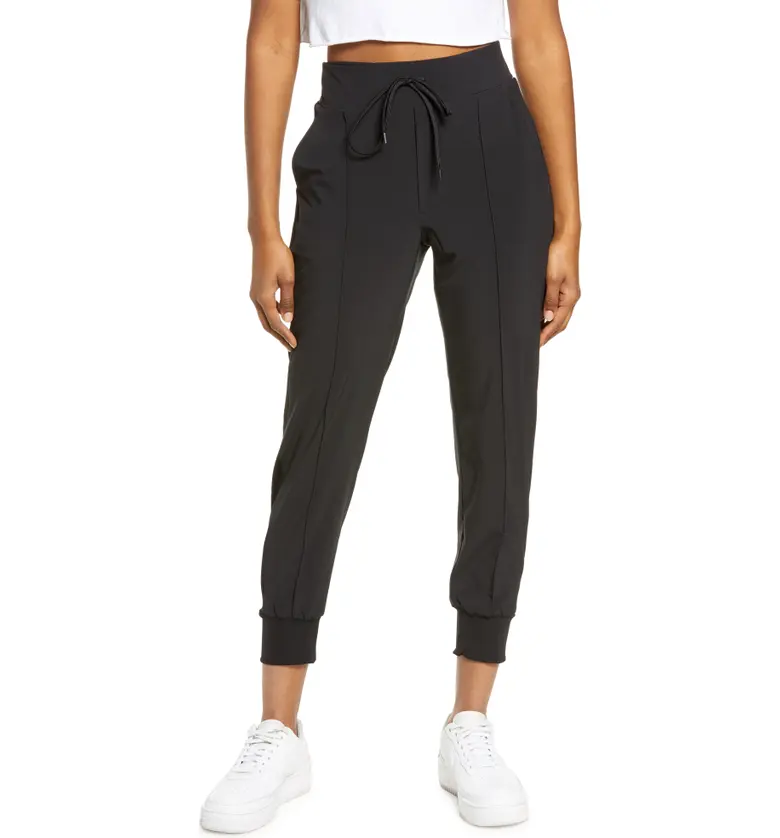 Zella Getaway Pocket Lightweight Woven Joggers_BLACK