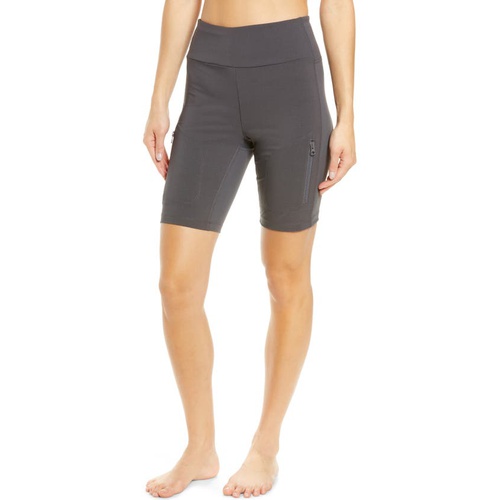  Zella High Waist Hybrid Bike Shorts_GREY FORGED