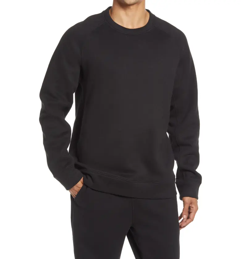 Zella One for All Crewneck Sweatshirt_BLACK