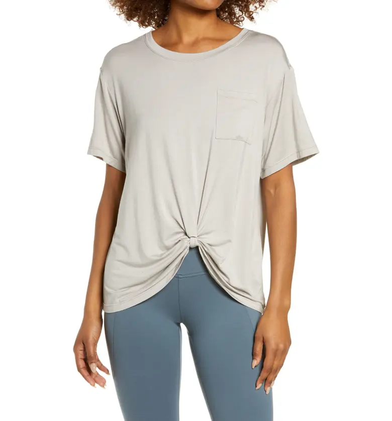 Zella Peaceful Knot T-Shirt_GREY PORPOISE