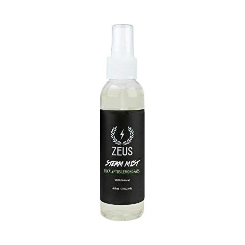  ZEUS 100% Natural Eucalyptus Steam and Towel Mist, 4 Fluid Ounce (Eucalyptus Lemongrass)
