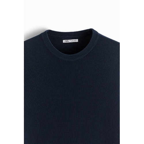 자라 Zara TEXTURED SWEATER