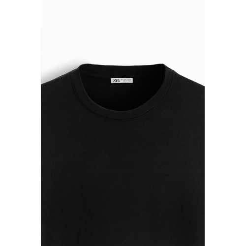 자라 Zara LONG SLEEVE SLIM T-SHIRT