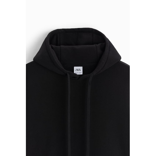 자라 Zara BASIC HOODIE SWEATSHIRT