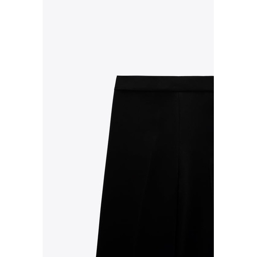 자라 Zara LONG FLOWY PANTS