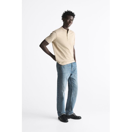 자라 Zara MERCERIZED POLO